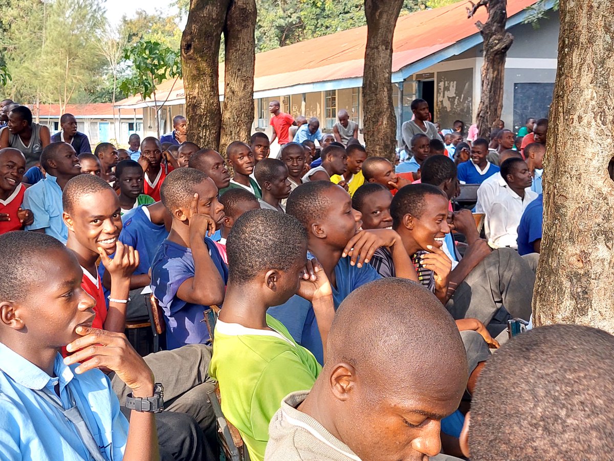 As part of our School Relations Tour, we had a student assembly today at Otieno Oyoo High School. We are excited to establish a new Peace Club here, working with the learners to build cohesive, just, and supportive communities. 

#Connect #Equip #Inspire 
<a href="/GlobalUnites/">Global Unites</a>