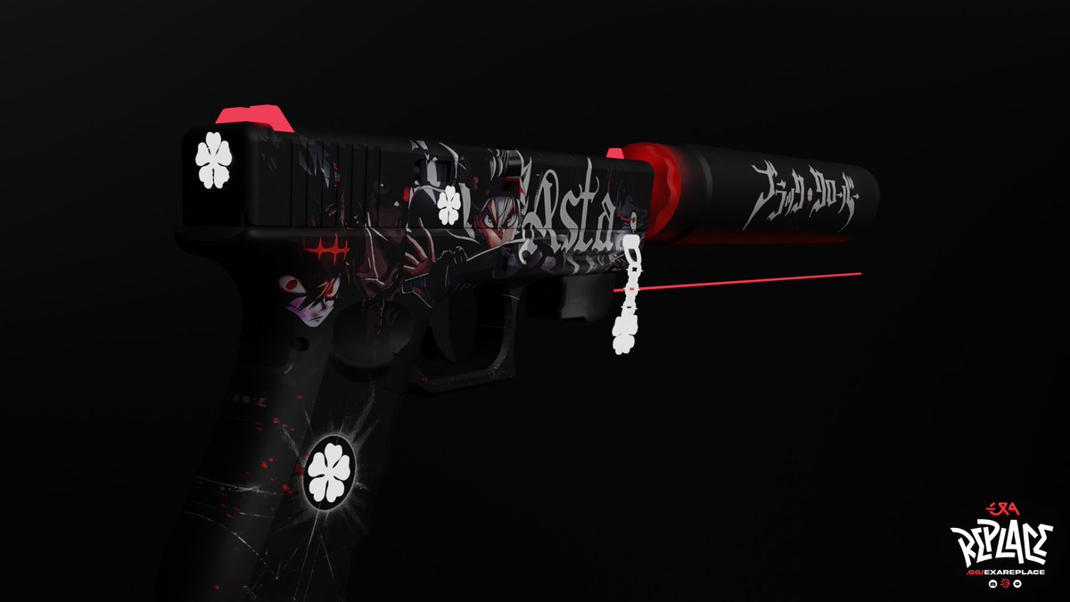 exaoff's tweet photo. - #skinconcept - 

THEME : "Asta" | BLACK CLOVER

SOFTWARE : 
- Texturing : Photoshop 
- Modeling 3D : Blender 
- Preview 3D : Blender  

DISCORD : https://t.co/1mzYozHzmJ 

#FiveM #3dartwork #BlackClover  #Blackcloverfanart #designgraphique #fanart https://t.co/Fj6sF4gDeV