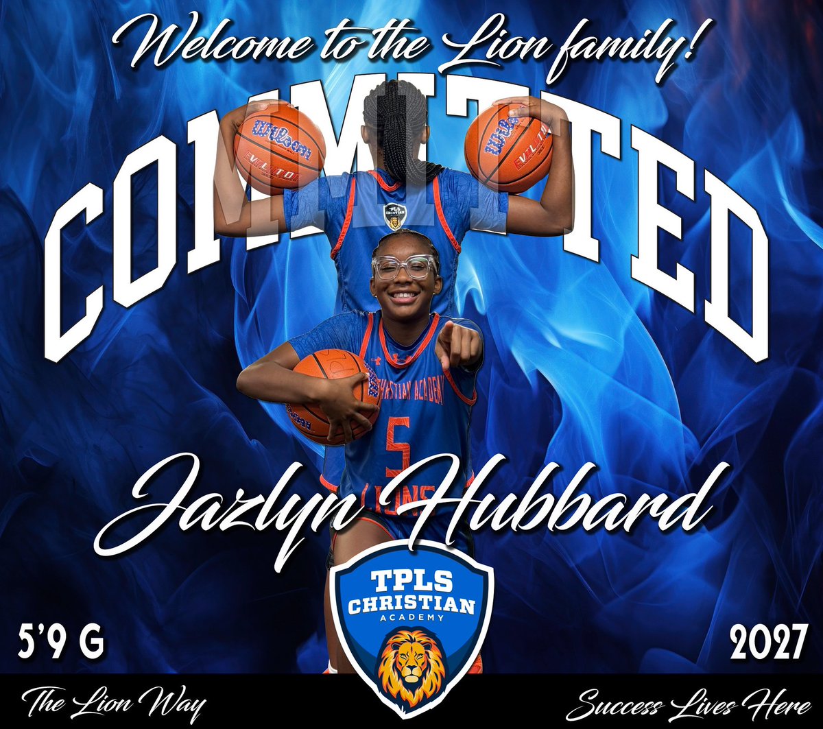 We would like to welcome <a href="/itsjazzyhoops/">Jazlyn Hubbard</a> to the Lion family! A great combo guard that has tons of potential and the high upside! <a href="/PGHVirginia/">Prep Girls Hoops Virginia</a>