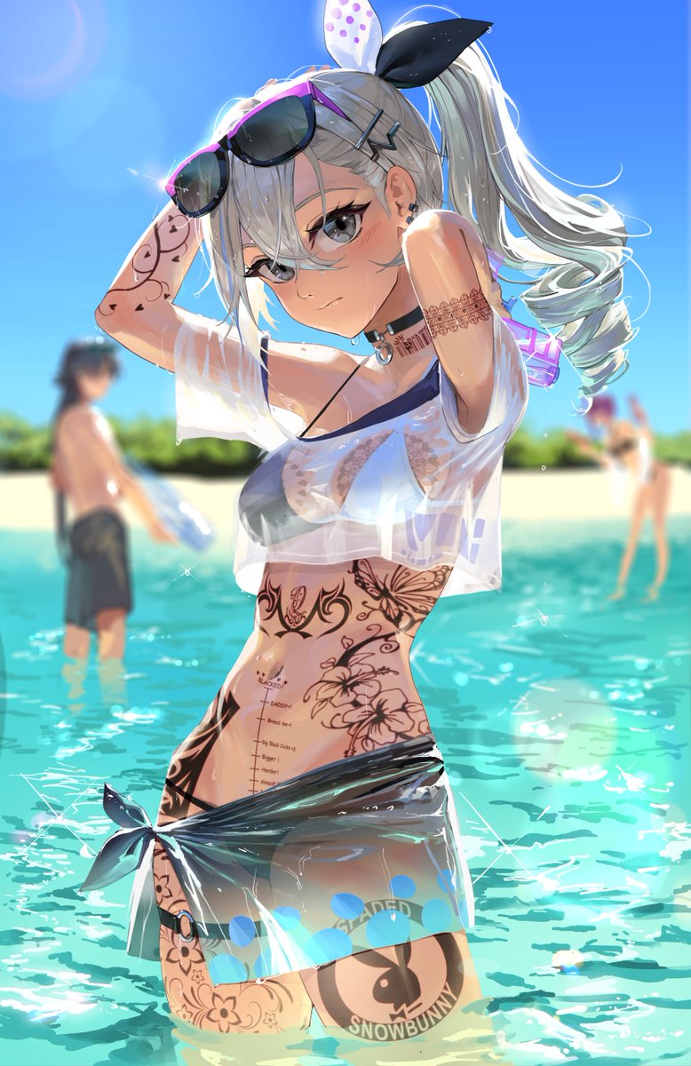 Commission OPEN. RT &amp; keep supporting. ❤️ #blacked #qos #queenofspades #snowbunny #blackededit #blackedhentai #qostattoo #qosedit