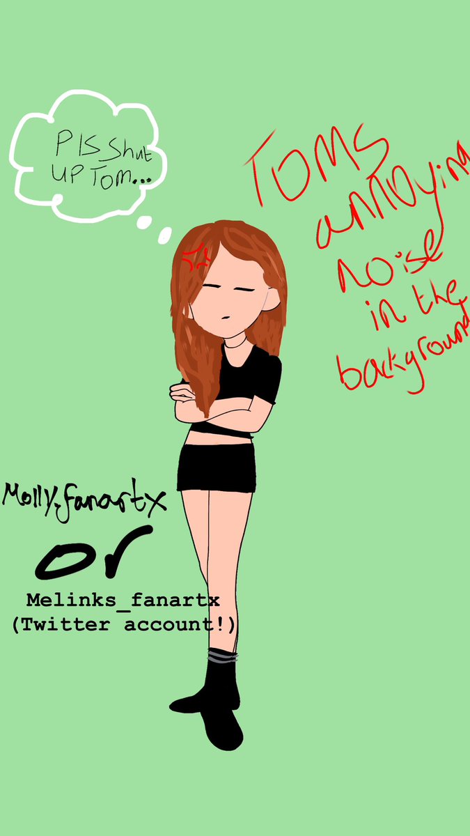 Hihi! My name is Valerie and I’m a 14 year old new artist based in kent! This is my first ever project and I decided to do it on molly because I look up to her and aspire to be as great as her one day! Pls be kind :) #melinksfanart #mollyfanart #NewArtist <a href="/melinkss/">Molly</a>