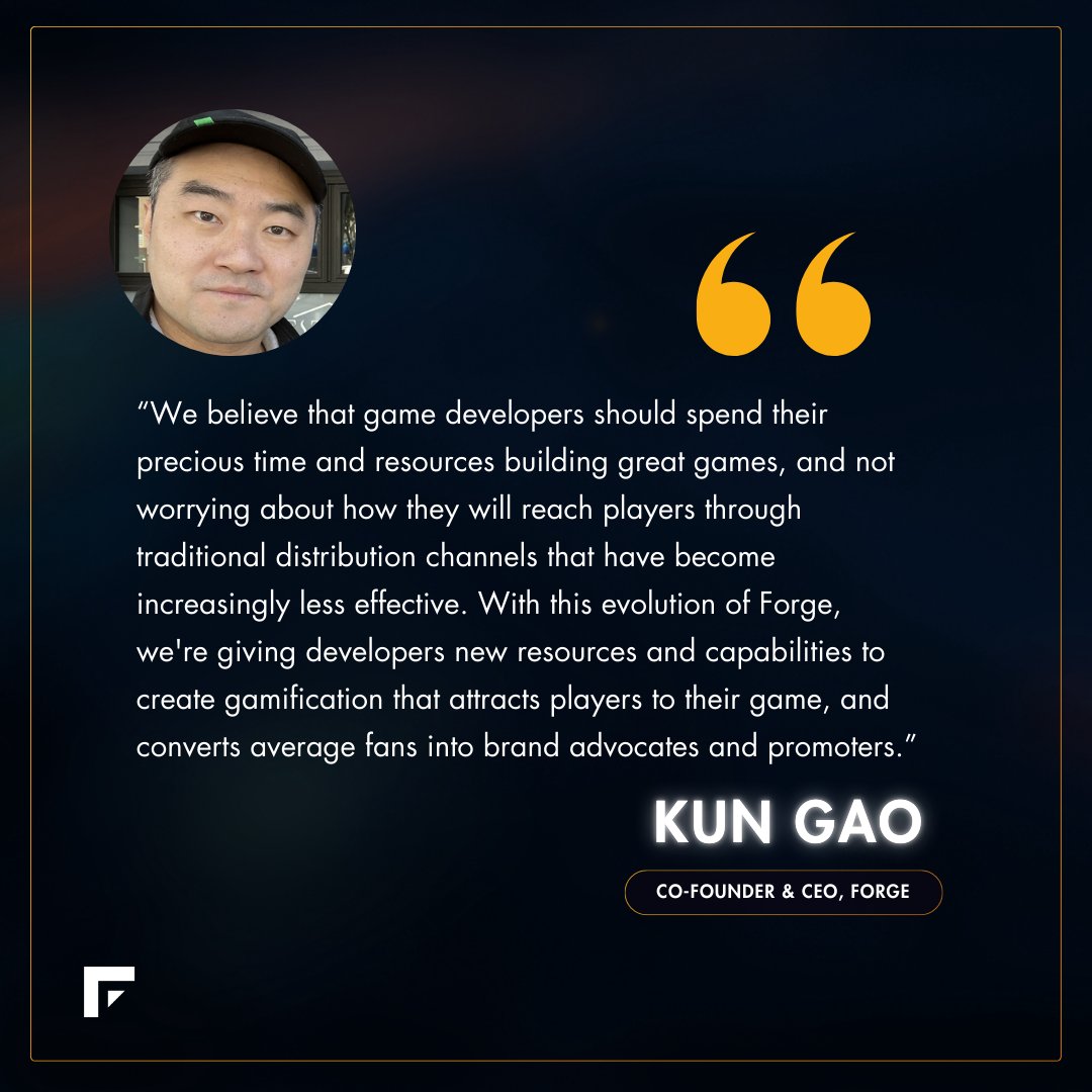 Forge's tweet photo. ICYMI: With the launch of Season 2 we are now opening up the powerful tools that have powered @Forge's Loyalty Programs to ALL game developers.

If you're a legit game dev, you can set up your own custom Loyalty Program in 10 minutes or less.

Call us 🤙 https://t.co/lLOJGVhL3w