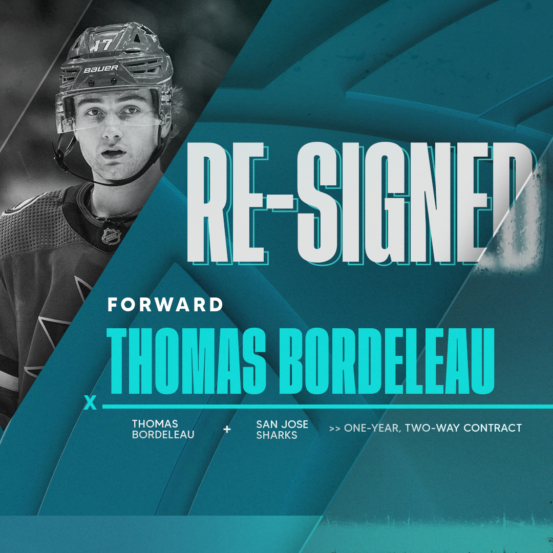 SanJoseSharks's tweet photo. Bords is back ✍️