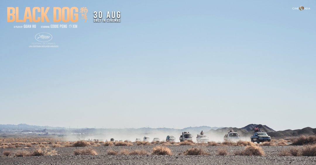 In BLACK DOG, Guan Hu masterfully uses wide shots to emphasise the protagonist's isolation against the vast and stark landscape of the Northwest. Lang (Eddie Peng) appears as a mere dot against this decaying backdrop, trudging forward yet forever trapped. In cinemas on 30 AUG.