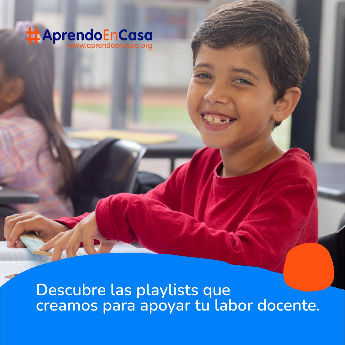 Hemos creado diversas playlists con recursos gratuitos y curados que pueden apoyarte en tus clases. Conócelas en aprendoencasa.org 💫