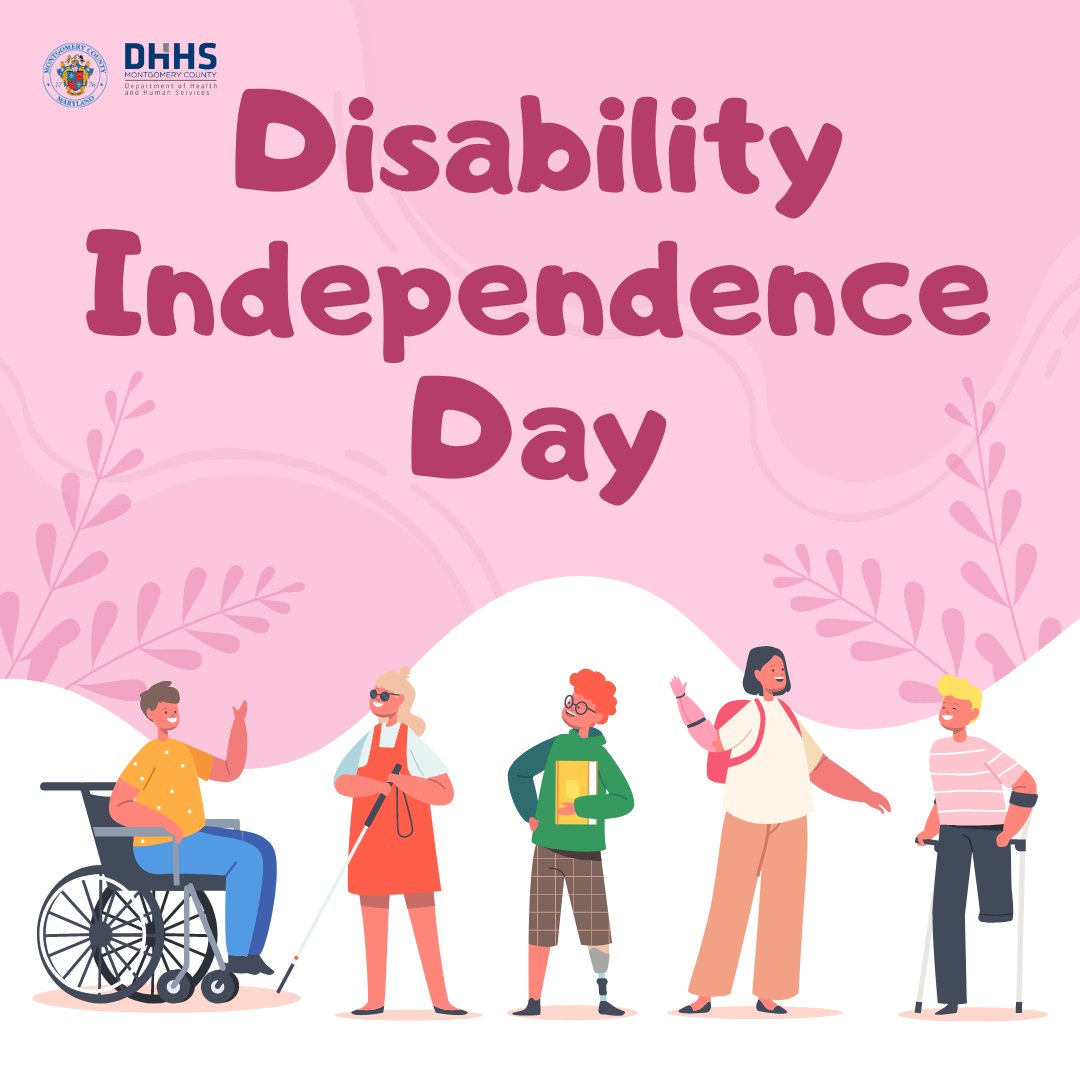 MoCoDHHS's tweet photo. On this day in 1990, the Americans with Disabilities Act (ADA) was signed into law.   

Today we celebrate this legislation and recognize the ongoing efforts for disability rights.   

#ADA https://t.co/QLn5MpiJNc