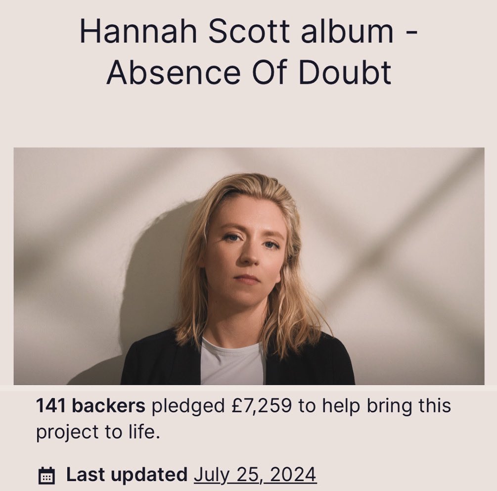 My <a href="/kickstarter/">Kickstarter @ CES 🚀</a> campaign finished yesterday &amp; I’m totally bowled over by your generosity. I hoped to make my £3000 target but never imagined it would reach well over £7000. 
The biggest of thank yous to everyone who has pledged - it will make such a difference to this year 🙏🏻🎶❤️