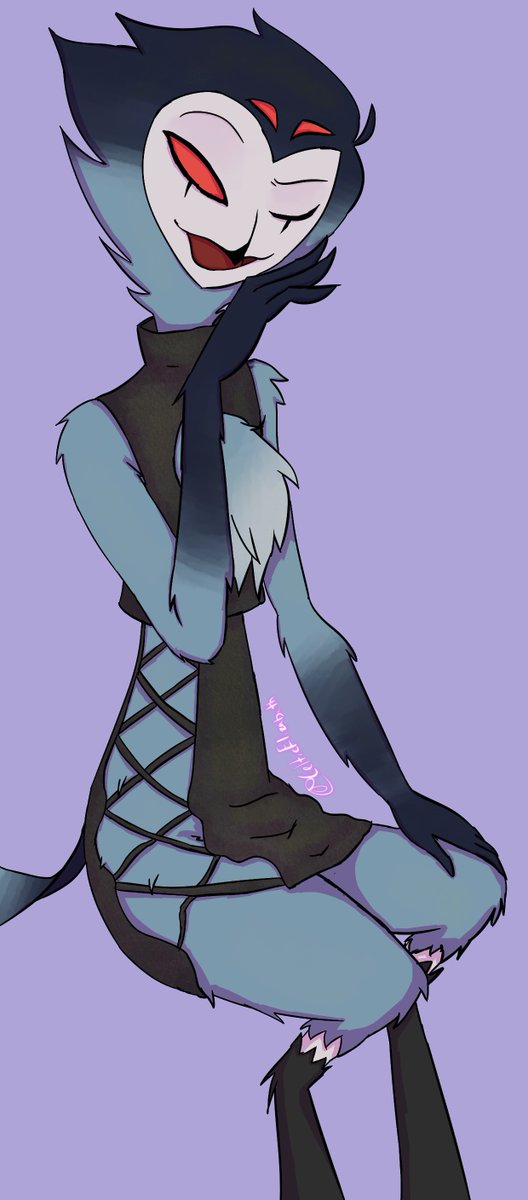 Day 5: Funeral / Sexy
went in with a little shading on this one because why not?

#stolitzDRESSupweek #stolitz #HelluvaBoss #HelluvaBossFanart #HelluvaBossBlitzø #HelluvaBossStolitz #HelluvaBossStolas <a href="/StolitzDRESSup/">StolitzDRESSupWeek</a>