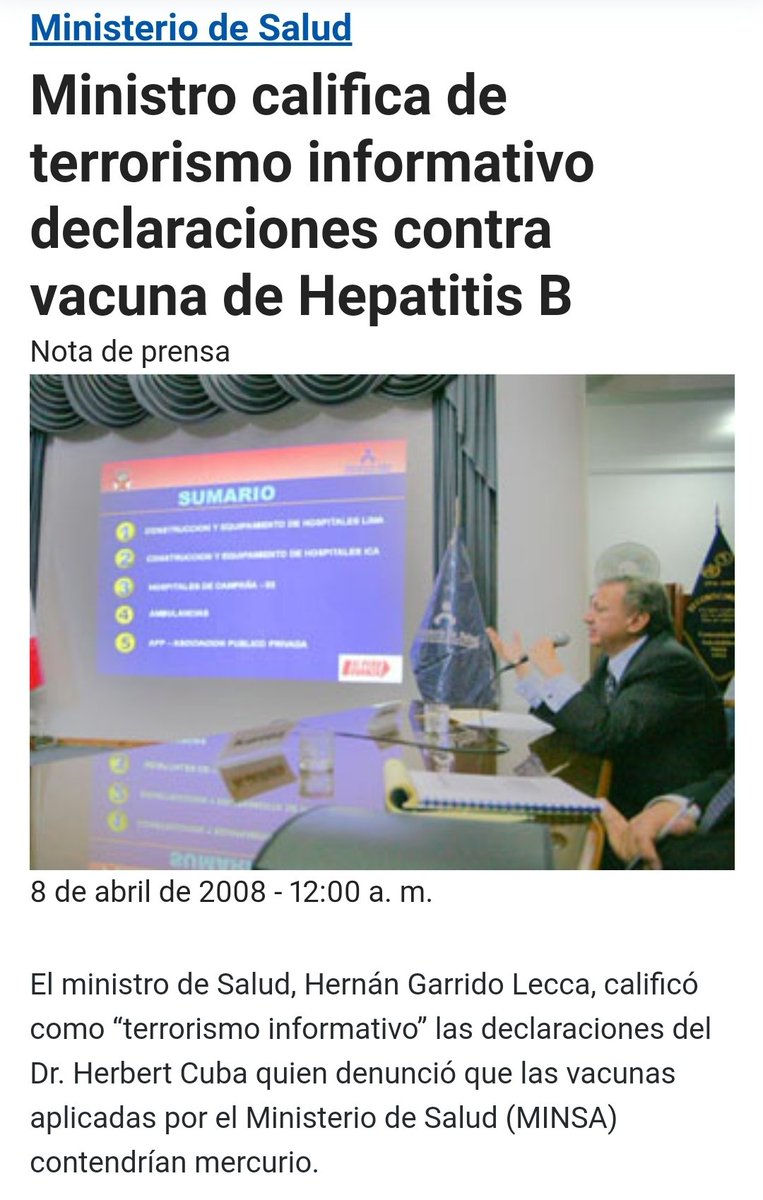 MaytaTristan's tweet photo. Es inaceptable que el @Minsa_Peru designe como Viceministro de Salud a una persona con conocidas posturas antivacunas, que incluso anteriores gestiones del MINSA lo calificaron como "terrorismo informativo"
https://t.co/p1HPzyPsaY https://t.co/gOVkLNjjT7