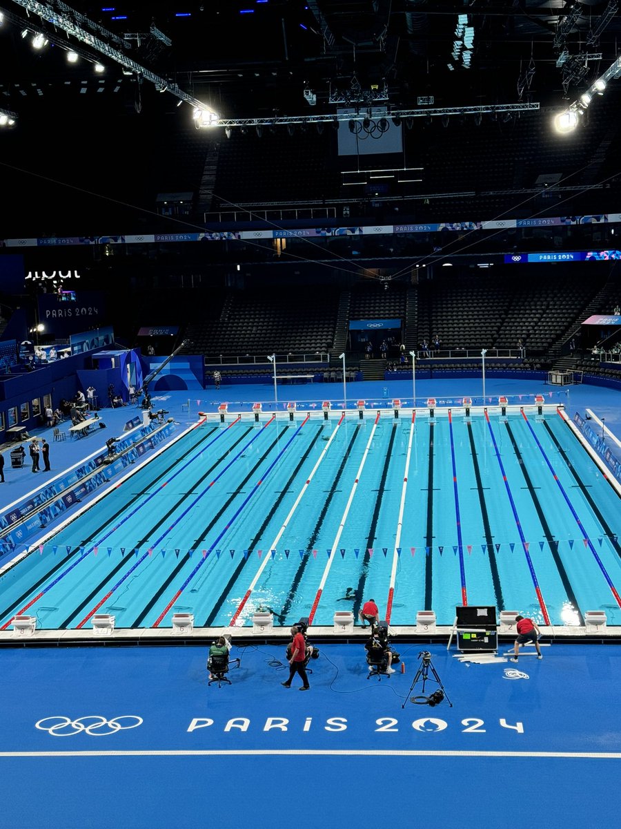 My base for the coming days. This is Olympics number 11 for me (Summer and Winter), but my first on the communications side of the fence. Looking forward to seeing many familiar faces pool-side