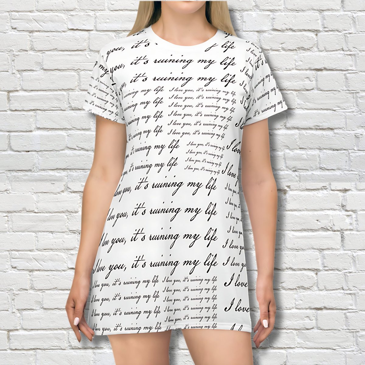 BluesDesigns21's tweet photo. New The Tortured Poets Department "I Love You, It's Ruining My Life" all over print t-shirt dress is now on my Etsy shop!

https://t.co/L2VoH7RQn9

#TaylorSwiftErasTourTickets #taylorswiftconcert #ErasTour #TSTheErasTour #TSTheErasTourMunich #TSTheErasTourGermany https://t.co/VOwftathPv