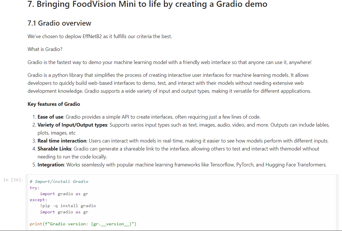 nabin_yd_'s tweet photo. Day 56: Comparing model results, prediction times, and size. Visualizing speed vs. performance tradeoff. Bringing FoodVision Mini to life by creating a Gradio demo. 
Live Model Link: https://t.co/M3Ca7fqfyx

#LSPPDay56 #60DaysOfLearning2024 #LearningWithLeapfrog @lftechnology https://t.co/umZcjRx00z
