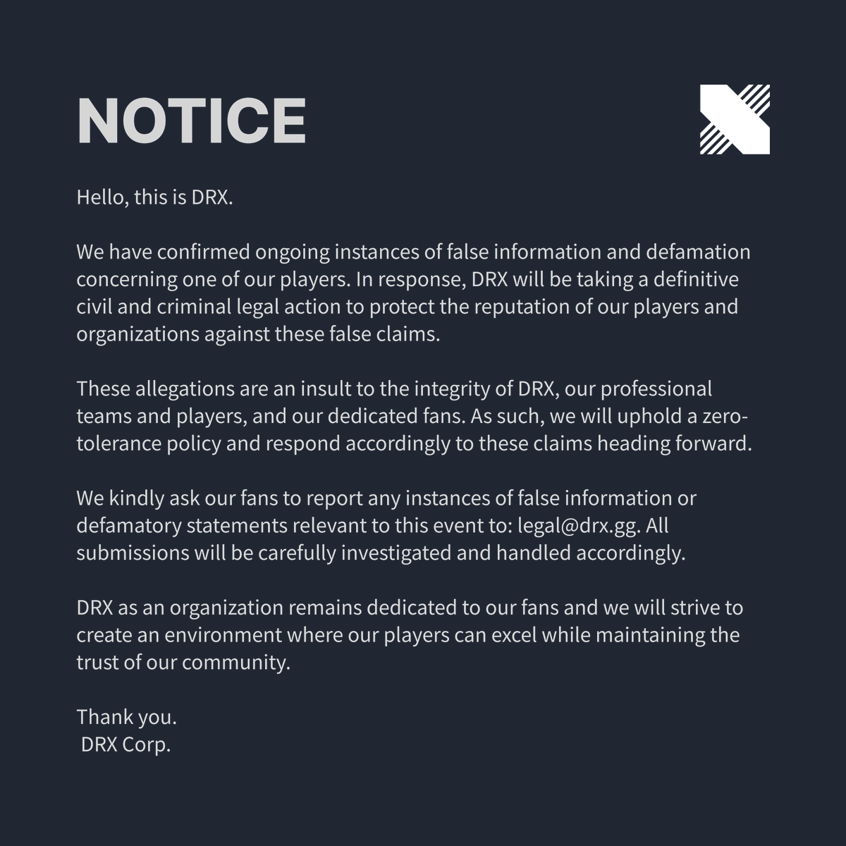 KIWOOM DRX tweet media