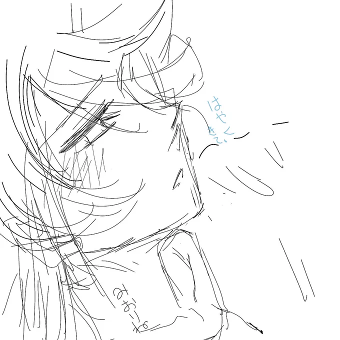 深夜のラクガキ。

#スレミオ 