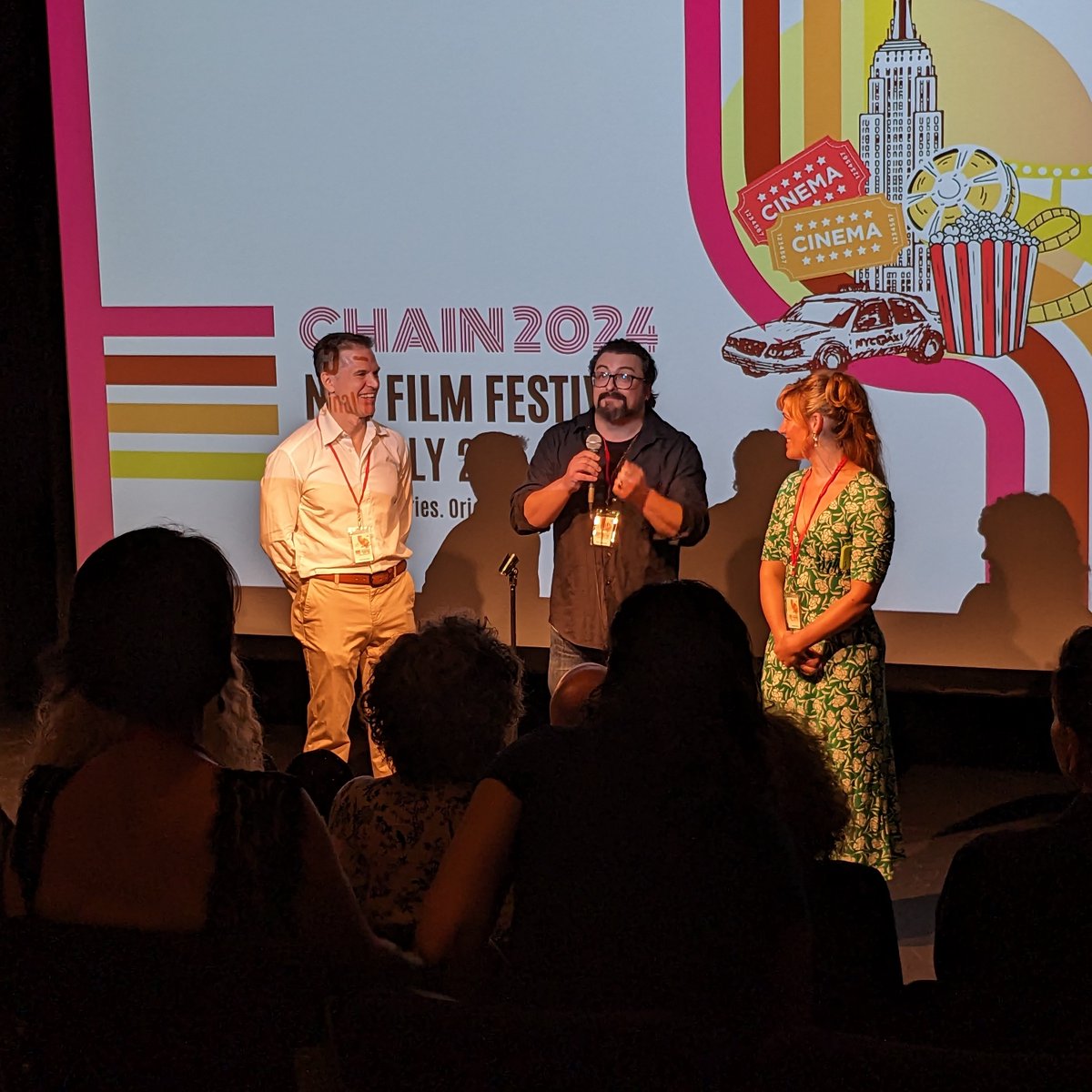 kevinsherwin15's tweet image. So happy to be part of this year&apos;s Chain NYC Film Festival with my short film! &quot;How Do You Milk an Almond?&quot; screens tomorrow, Saturday, July 27th at 2pm! 

The film is part of the Comedy Shorts 1 Block, check out @ChainFilmFest to see the exciting films screening!