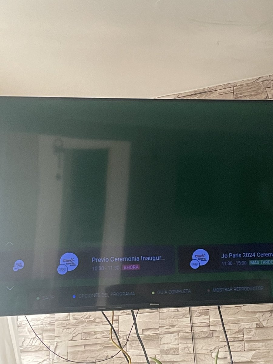 Que onda <a href="/ClaroSports/">Claro Sports</a> ?? No se ve nada toda la pantalla está en verde!!!