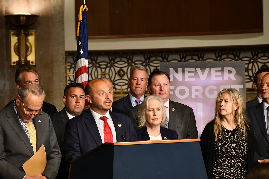 RepGarbarino's tweet image. I will always stand with our 9/11 first responders and survivors.
That's why @SenGillibrand and I announced legislation to address the funding gap in the @WTCHealthPrgm to ensure those with 9/11-related illnesses don't lose access to care. Learn more⬇️
garbarino.house.gov/media/press-re…