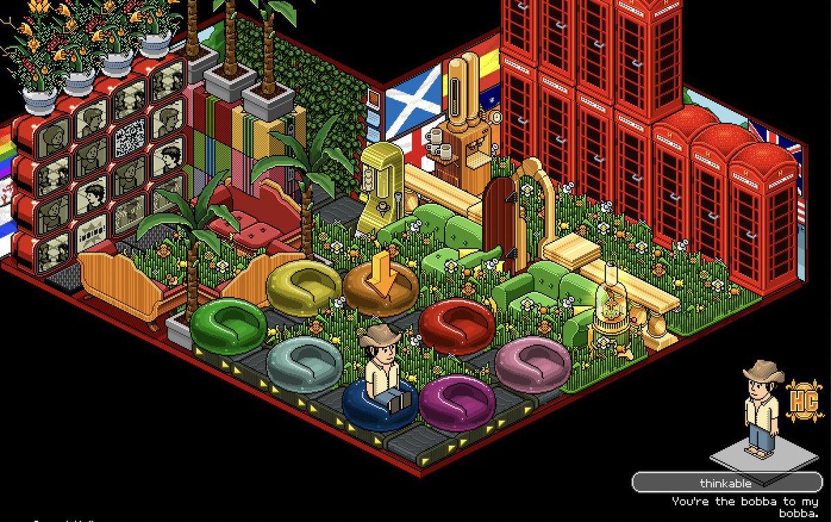 Yes I’m back on Habbo and yes I love it ❤️