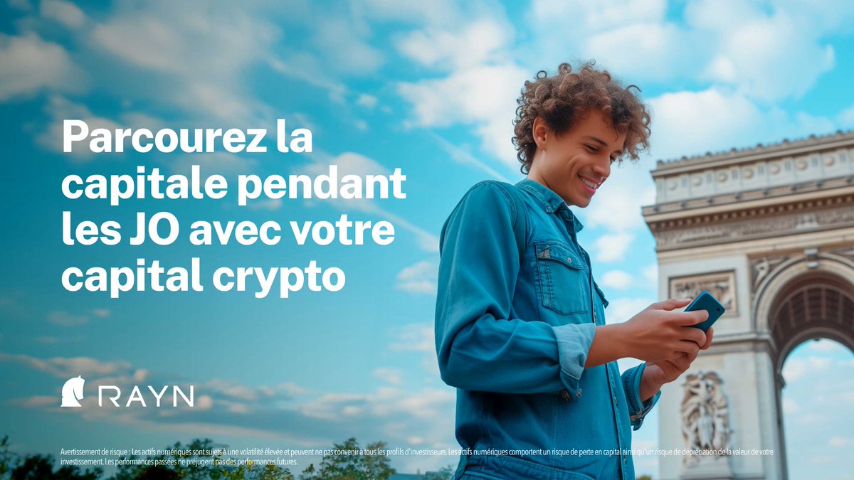 Vancelian_fr's tweet photo. Parcourez la capitale pendant les #JO2024  avec votre capital crypto. 🌟🚇  Avec le ticket de métro annoncé à 4 euros cet été à #Paris2024, chaque trajet devient un petit luxe. Mais pas d'inquiétude ! Notre Portefeuille Automatisé vous permet de profiter de cet événement historique en toute tranquillité, sans impacter votre budget, grâce à notre IA de pointe.🏅🌆