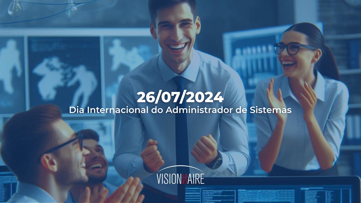 visionnaire_'s tweet image. Esperamos que este dia seja especial e que vocês sejam devidamente reconhecidos e valorizados por seu trabalho excepcional.

#Visionnaire #DiaInternacionalDoAdministradorDeSistemas #AdministradorDeSistemas #SysAdmin #TI #TecnologiaDaInformação