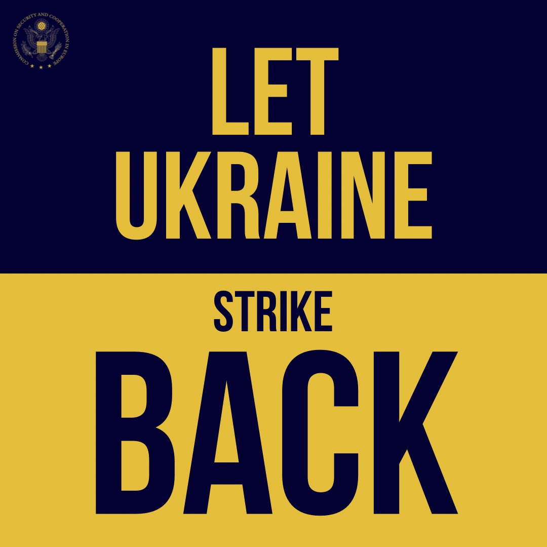 Let Ukraine defeat Russia. 
#LetUkraineStrikeBack 🇺🇦