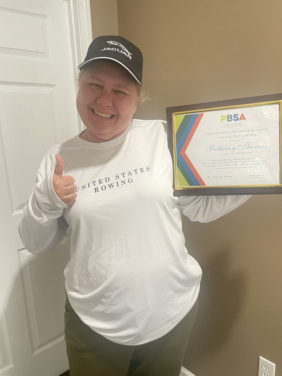 PriceCSRobotics's tweet image. Honored 2b recognized 4 embodying the core values of Price Middle School Every Child, Every Chance, Every Day @PBS_Atlanta  2024 Values Day Working w/such passionate &amp;amp; committed ppl who truly make a difference. I feel blessed 2b part of this remarkable community. 
#choosepurpose