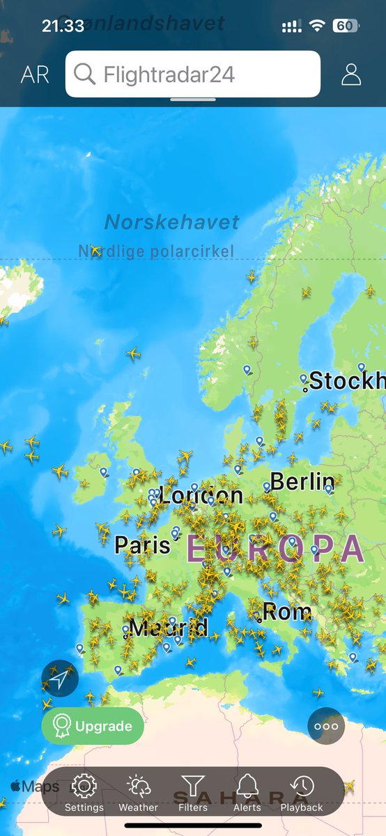 OL 

Så åbner OL. Må de bedste vinde - hepper på Danmark 🇩🇰

Men se lige flightradar 😳
Der er åbenbart flyveforbud i et ret stort område omkring Paris.