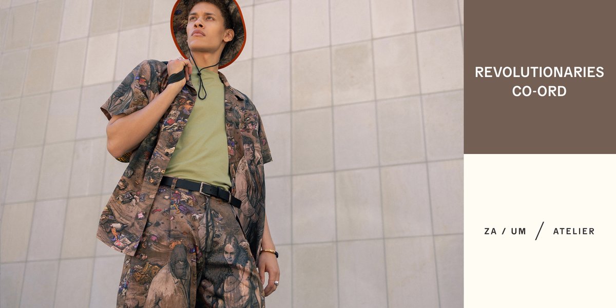 Our unisex Revolutionaries co-ord, adorned with an all-over print by artist Anton Vill. 

Available at the discounted price of €389 until 1st August. 

atelier.zaumstudio.com
