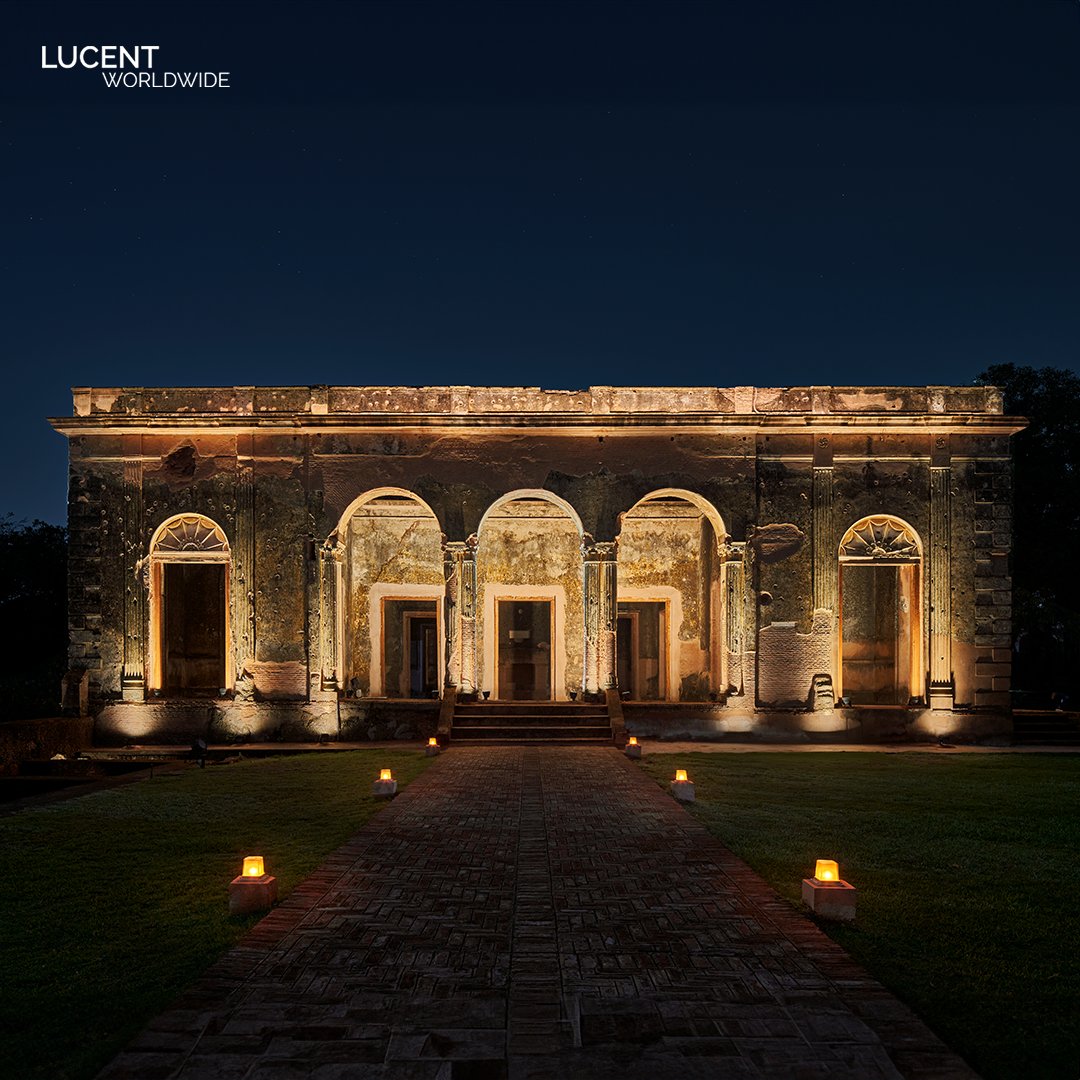 Lucentworldwide's tweet photo. The Lucknow Residency holds a significant place in Indian history. During the First War of Independence in 1857, the Residency was besieged by revolutionary Indian soldiers for 87 days. It was both a pleasure and a challenge to design the lighting. our appreciation to the Lucent, https://t.co/a4VbAssEZo