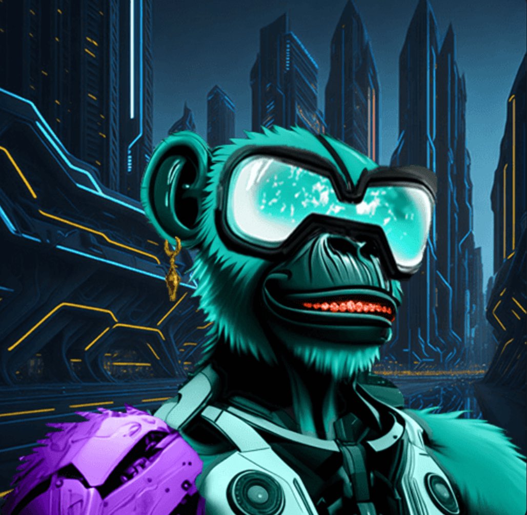 BR0THERWEST's tweet photo. @CyberapeYacht is the alpha! #CAYC #truebuilders https://t.co/XdwJyVFXY1
