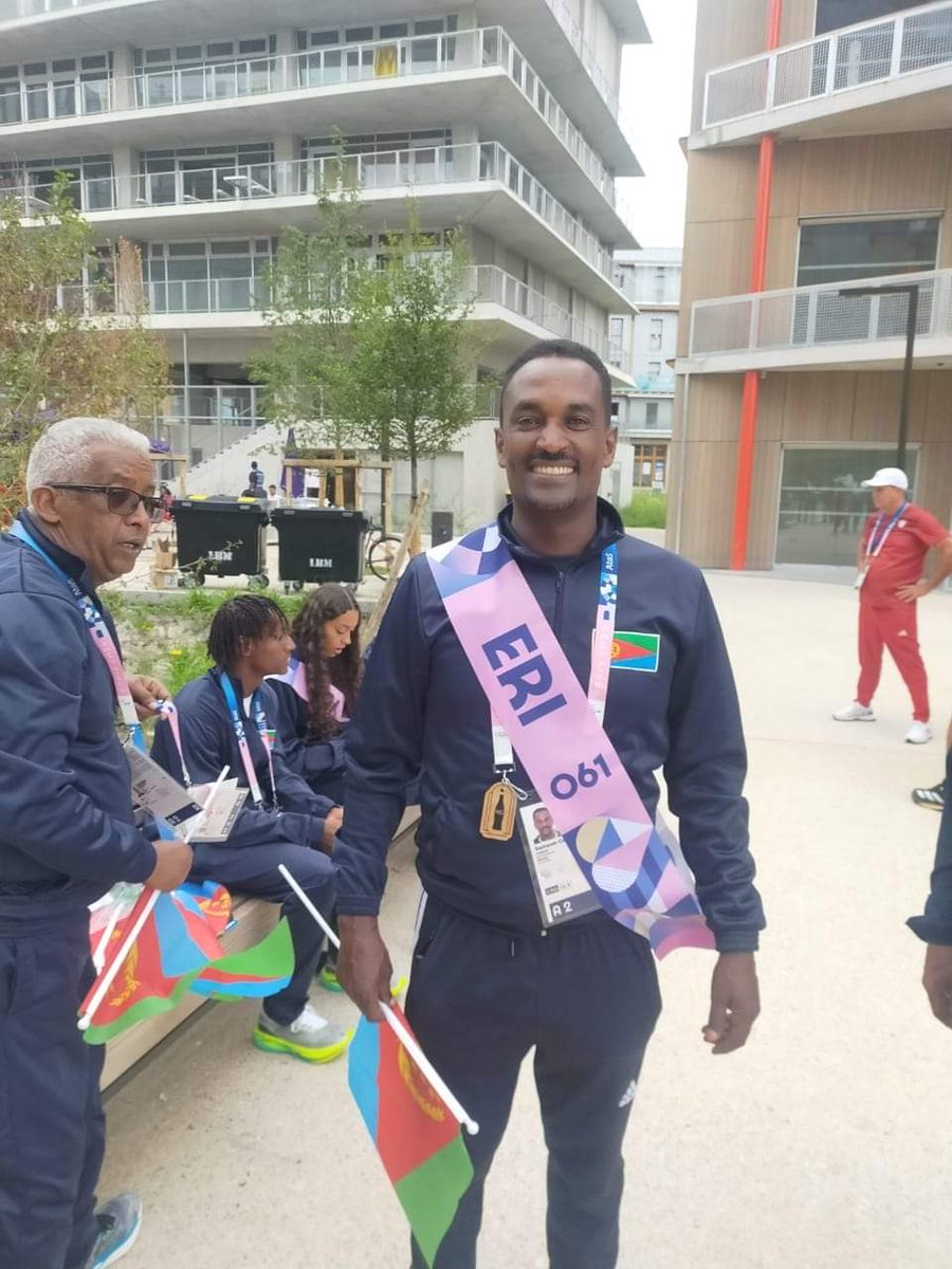 NErihagerey's tweet image. 🇪🇷#Eritrea @ #ParisOlympics2024‼️