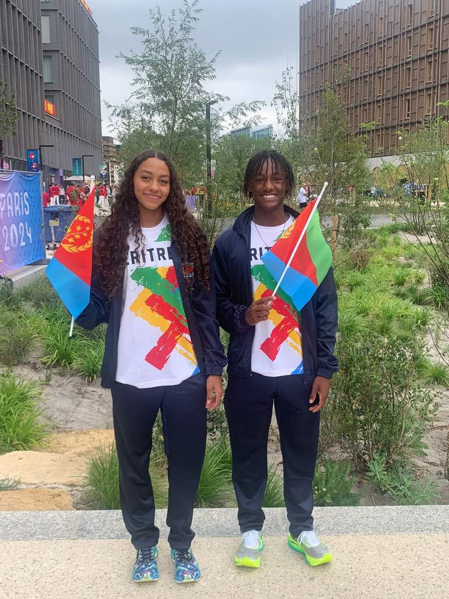 NErihagerey's tweet image. 🇪🇷#Eritrea @ #ParisOlympics2024‼️
