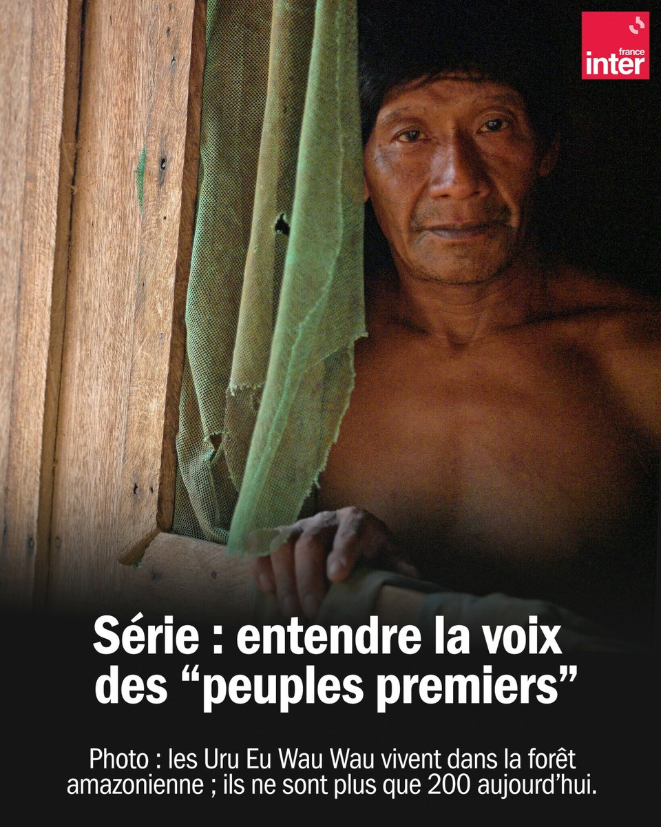 Série : de l'Amazonie aux Caraïbes en passant par l'Australie, la Laponie et l'Amérique du Nord, partez à la rencontre des "peuples premiers". ➡️ l.franceinter.fr/Gs0

Cinq #reportage signés <a href="/GivAnquetil/">Giv</a>, pour "Les matins du monde".

#Podcast #Le69Inter