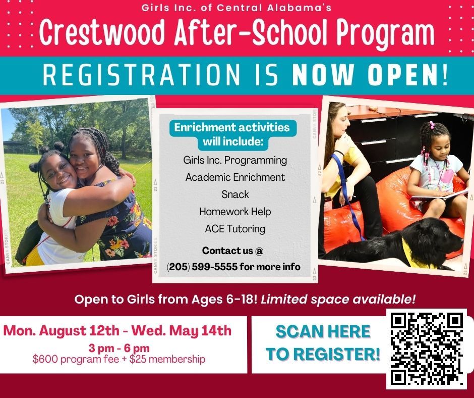 Join the Crestwood After-School Program! 
👉 Scan the QR code or follow the link below to register now and secure your spot! buff.ly/3WcelLW