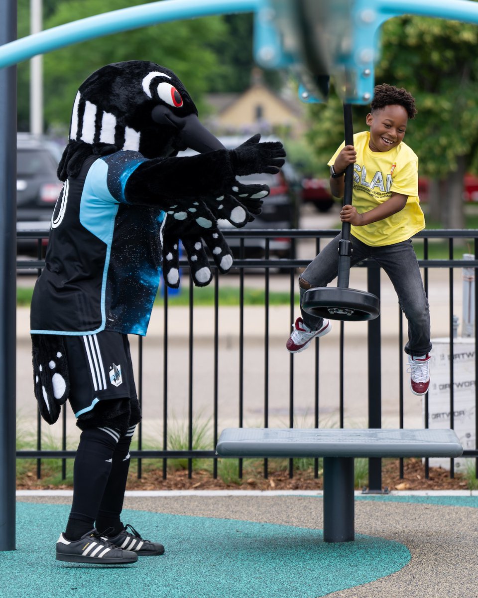 allianzfield's tweet photo. Tomorrow is @GilletteChildrn's first ever Inclusive Day of Play! We're thrilled to have PK's Place, a fully-inclusive playground, where children of all ages and abilities can play, interact, and grow. Stop by tomorrow and enjoy the day! https://t.co/qdrgHiO1E5