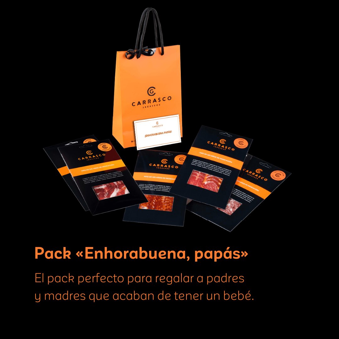 👶 ¿Alguien cercano a ti acaba de tener un bebé? Nuestro pack para papás y mamás está pensado especialmente para celebrar esta nueva etapa. Descúbrelo en nuestra web 👉 carrascoibericos.com/p/pack-regalos…

#CarrascoIbéricos #JamónLovers #NuevosPapás