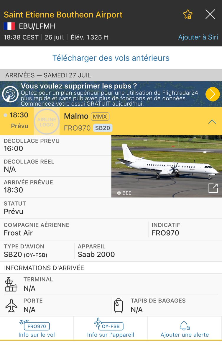 LaMiseAuVert_'s tweet photo. ✈️ Vous en connaissez beaucoup qui viennent à Saint-Étienne en direction de Malmö 🇸🇪 en avion ? 🤔

(via @Huricaneoff) https://t.co/e6TC0OKsUn