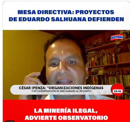 jasalhuana's tweet photo. Si se hubiese aplicado políticas públicas, basadas en evidencia para combatir ilegales no hubiese ocurrido sus imágenes apocalípticas: selva arrasada; consecuencia de sus mamarrachos de políticas y legislación de los que formaron parte. Entre ellos César Ipenza vocero de esta ONG https://t.co/oatXEFxiWr