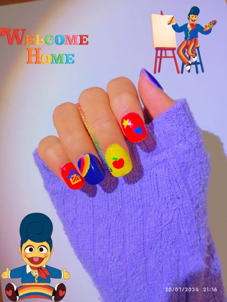KariContreras77's tweet photo. Una hermosa colaboración con @LeoDraws0507. #uñas #nails #welcomehomewallydarling #colaboracion https://t.co/I0CW7lRkaj
