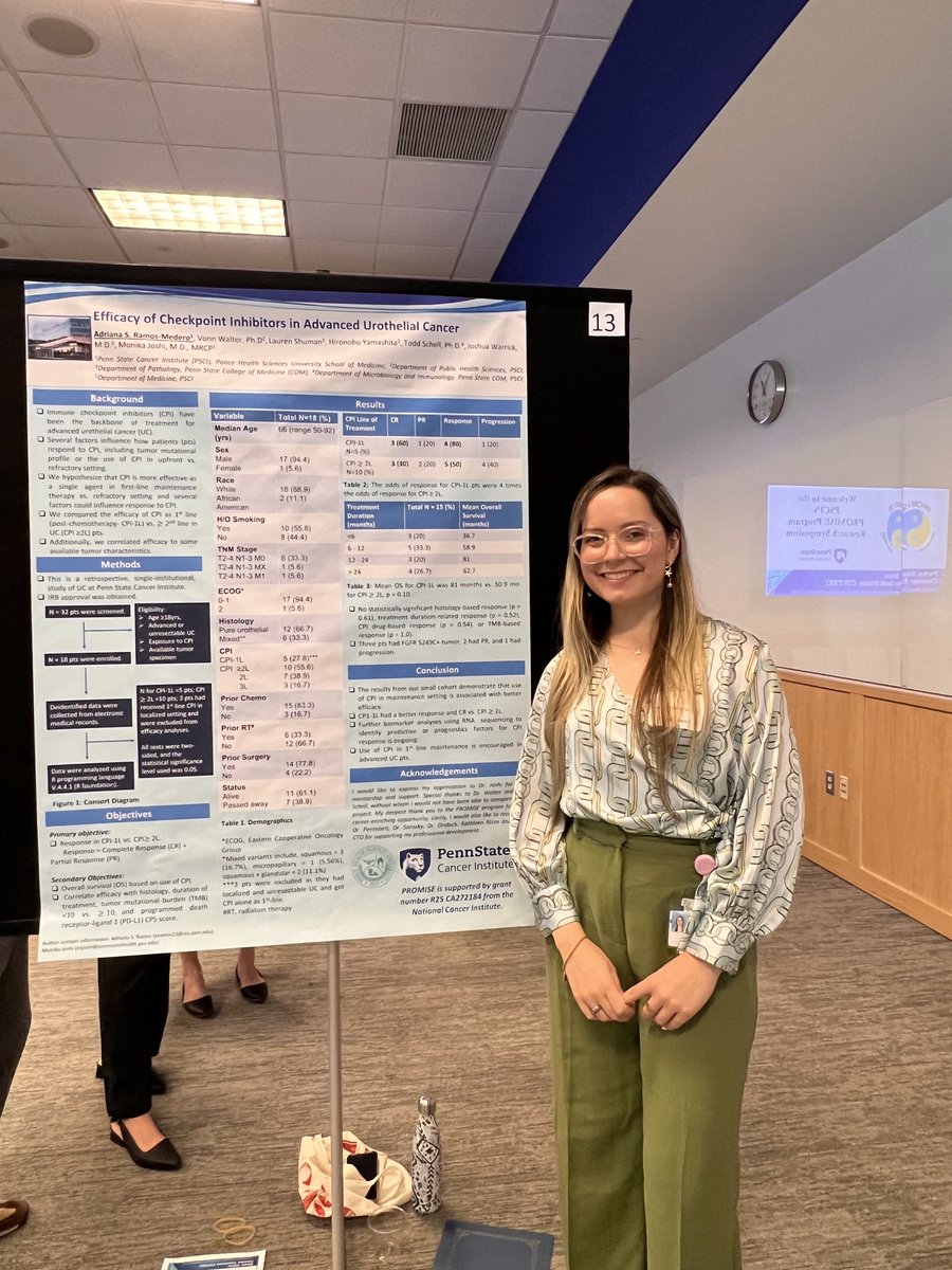 MJ (@monikajoshimd) on Twitter photo It was wonderful to see our PROMISE program ( NIH funded program) mentee, med student Adriana Ramos from Puerto Rico present her summer work in the Penn State symposium 2024. Proud of her 💕<a href="/penn_state/">Penn State</a> <a href="/PennStHershey/">Penn State Health</a> Grateful for Dr. Eckert ! It was wonderful to see our PROMISE program ( NIH funded program) mentee, med student Adriana Ramos from Puerto Rico present her summer work in the Penn State symposium 2024. Proud of her 💕<a href="/penn_state/">Penn State</a> <a href="/PennStHershey/">Penn State Health</a> Grateful for Dr. Eckert !