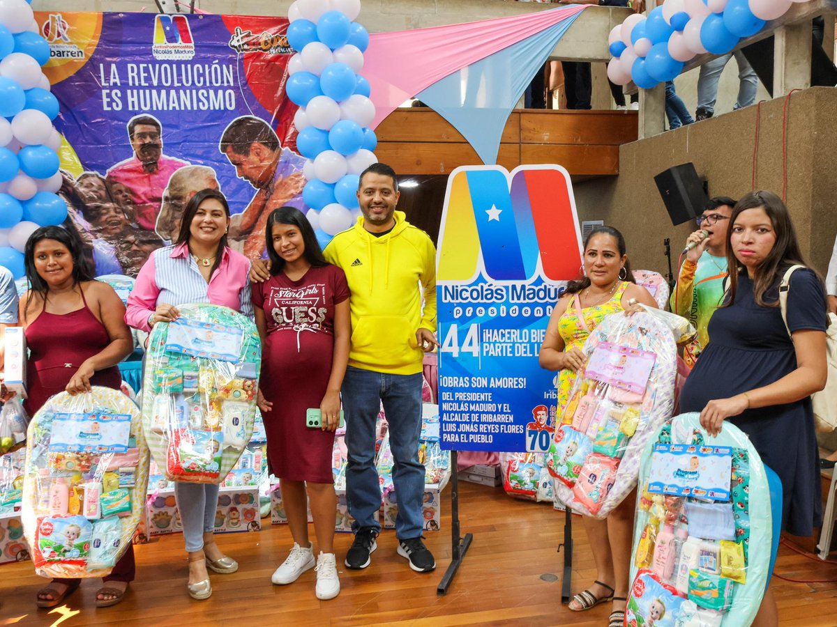 Acción 44/70 Atención integral a las mujeres, niños y niñas de nuestro Municipio Iribarren con distintos programas sociales que garanticen la mayor suma de felicidad posible al pueblo.