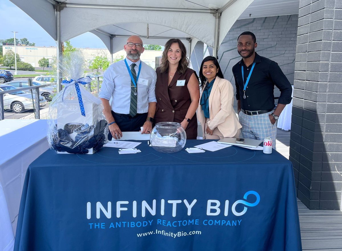 Clarity Quest (@cqmarketing) on Twitter photo There’s nothing our team loves more than working with our clients to help them crush their goals!
Our PR team helped our client <a href="/InfinityBioInc/">Infinity Bio Inc.</a> host a successful community event for a local school and an industry open house to showcase their antibody reactome profiling services. There’s nothing our team loves more than working with our clients to help them crush their goals!
Our PR team helped our client <a href="/InfinityBioInc/">Infinity Bio Inc.</a> host a successful community event for a local school and an industry open house to showcase their antibody reactome profiling services.