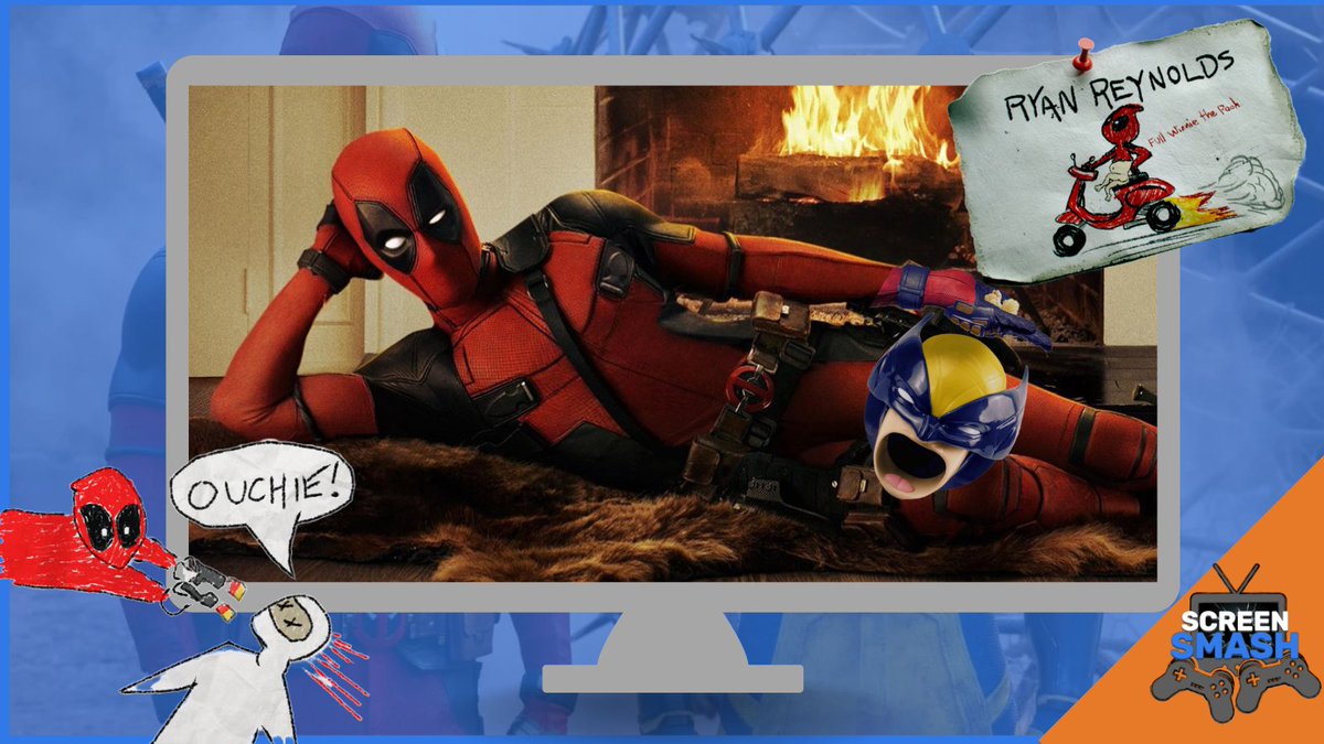 ScreenSmashShow's tweet photo. So whose touching themselves tonight? Whoops...I ment whose going to go see #DeadpoolAndWolverine? Also, I need to get me that popcorn bucket 😉 @VancityReynolds @RealHughJackman https://t.co/RAQOSA4g47