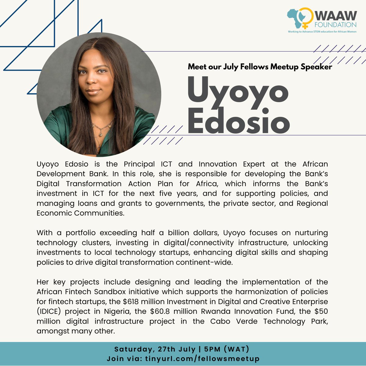 WAAW Foundation tweet media