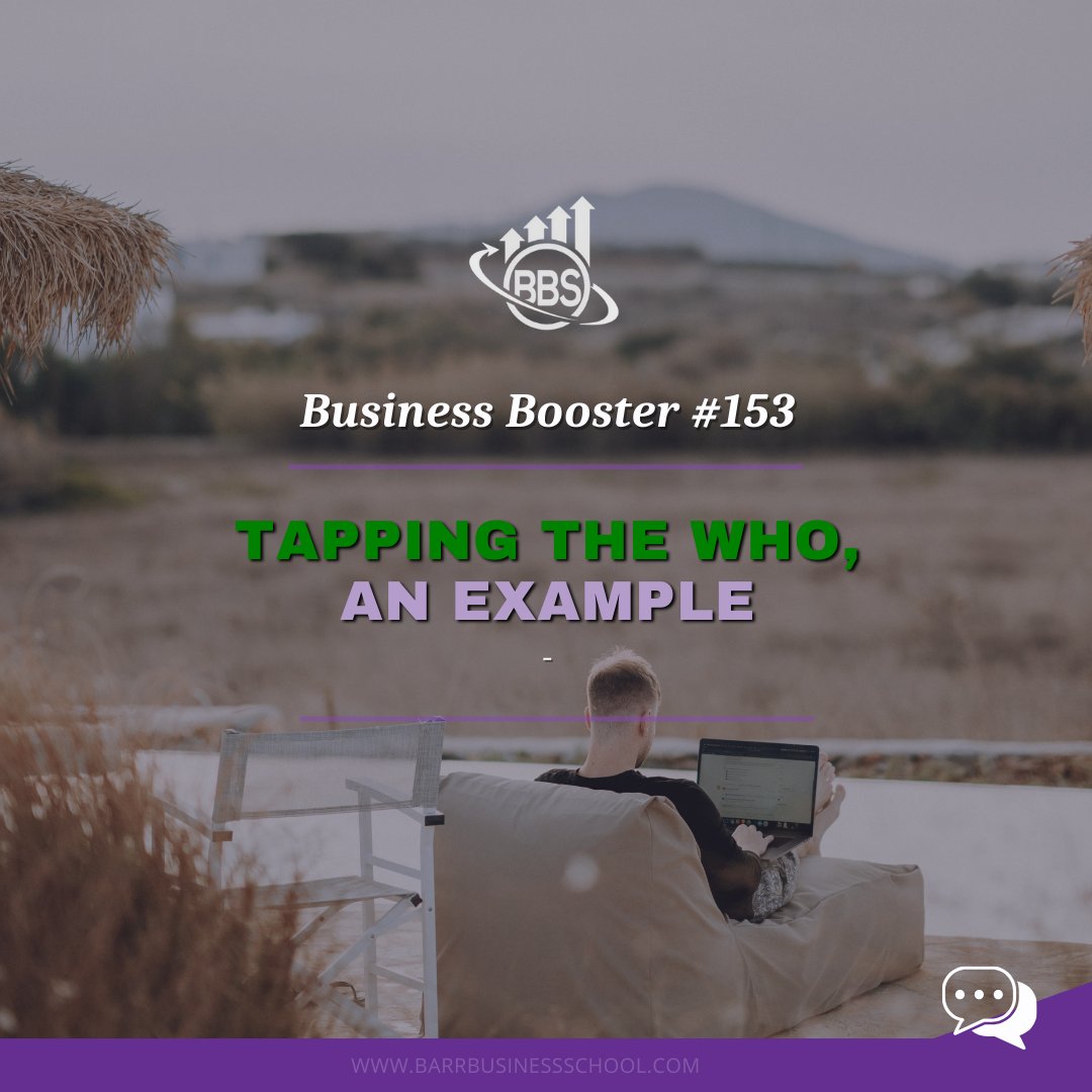 Frumi's tweet photo. Booster Byte 153: Tapping The Who, An Example- BBS 153
If you are enjoying our Booster Bytes, purchase the audiobook of 𝗔 𝗖𝗘𝗢𝘀 𝗦𝗲𝗰𝗿𝗲𝘁 𝗪𝗲𝗮𝗽𝗼𝗻 through this link: https://t.co/yBD60nBdNe

#business #businesscoach #entrepreneur #coaching #leadership #growth https://t.co/BuXvsl9P46
