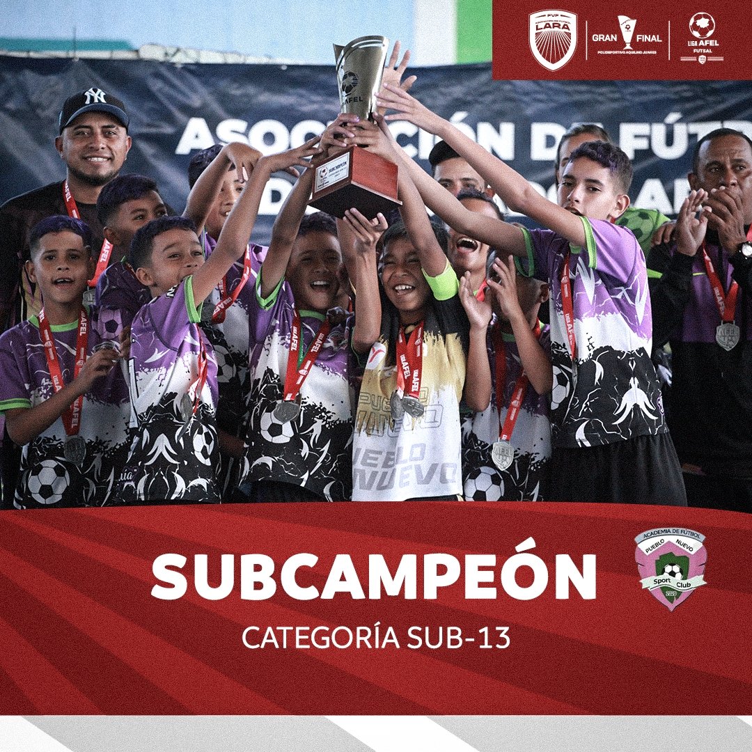 SomosAfel's tweet image. #𝙇𝙞𝙜𝙖𝘼𝙁𝙀𝙇𝙁𝙪𝙩𝙨𝙖𝙡 🇱🇦 | ¡SUBCAMPEONES! 🥈🏆😎

#SomosAFEL #TeamAFEL #ConElOrgulloDeSerLarense #LigaAFEL #TodosSomosAFEL