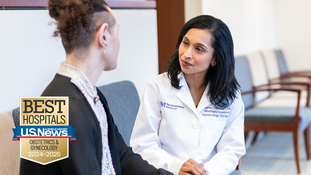 NM_ObGyn's tweet image. Northwestern Memorial Hospital is proud to be ranked No. 9 in the U.S. for OB-GYN care by U.S. News & World Report, 2024 – 2025. This ranking reflects our team’s unwavering commitment to our patients, excellent care and leading-edge technology. breakthroughsforphysicians.nm.org/obgyn.html