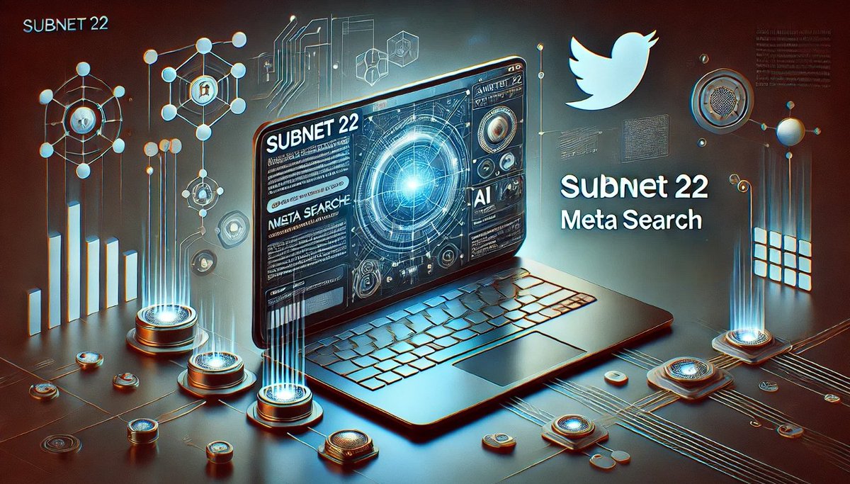 🌐 Introducing The Subnet 22: Meta Search 🚀

🔗 GitHub: github.com/surcyf123/smar…

🎨 What is its purpose?
Meta Search (Subnet 22) hosts Smart-Scrape, a powerful tool for analyzing Twitter data. This tool is designed for researchers, marketers, and data analysts, enabling them to