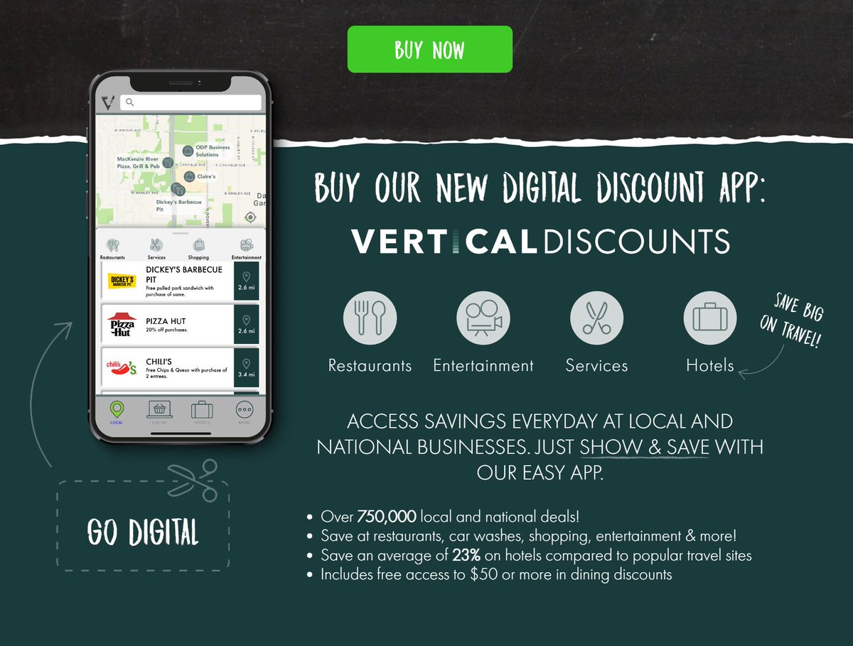 GoPiratesFB's tweet photo. Join us for Port Washington Football’s digital discount fundraiser this year! We’ve transitioned to a convenient app that you can always have on your phone, ensuring you never miss out on great deals.

https://t.co/dtoFdX9M6U

Thank you for your support!

#GoPirates | #PlayGreen https://t.co/S9blKQThCJ