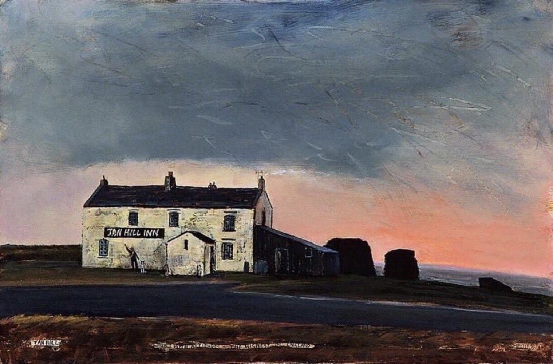 PennineThe's tweet photo. ‘Tan Hill - A Pub with Attitude - The Highest in England’ in splendid isolation at 528m a.s.l. at the top of Swaledale was just Peter Brook’s sort of place. No doubt it will be far from quiet this weekend as the summer holidays get under way with visitors flocking to the Dales. https://t.co/H3pS7Cmh7f